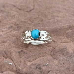 Turquoise Free Form Ring