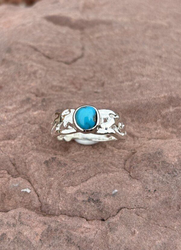 Turquoise Free Form Ring